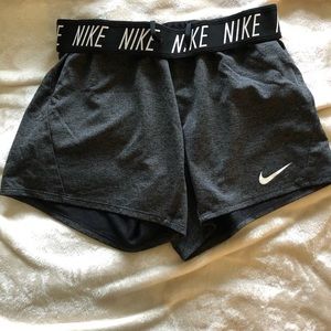Nike Dri Fit Gray Athletic Shorts